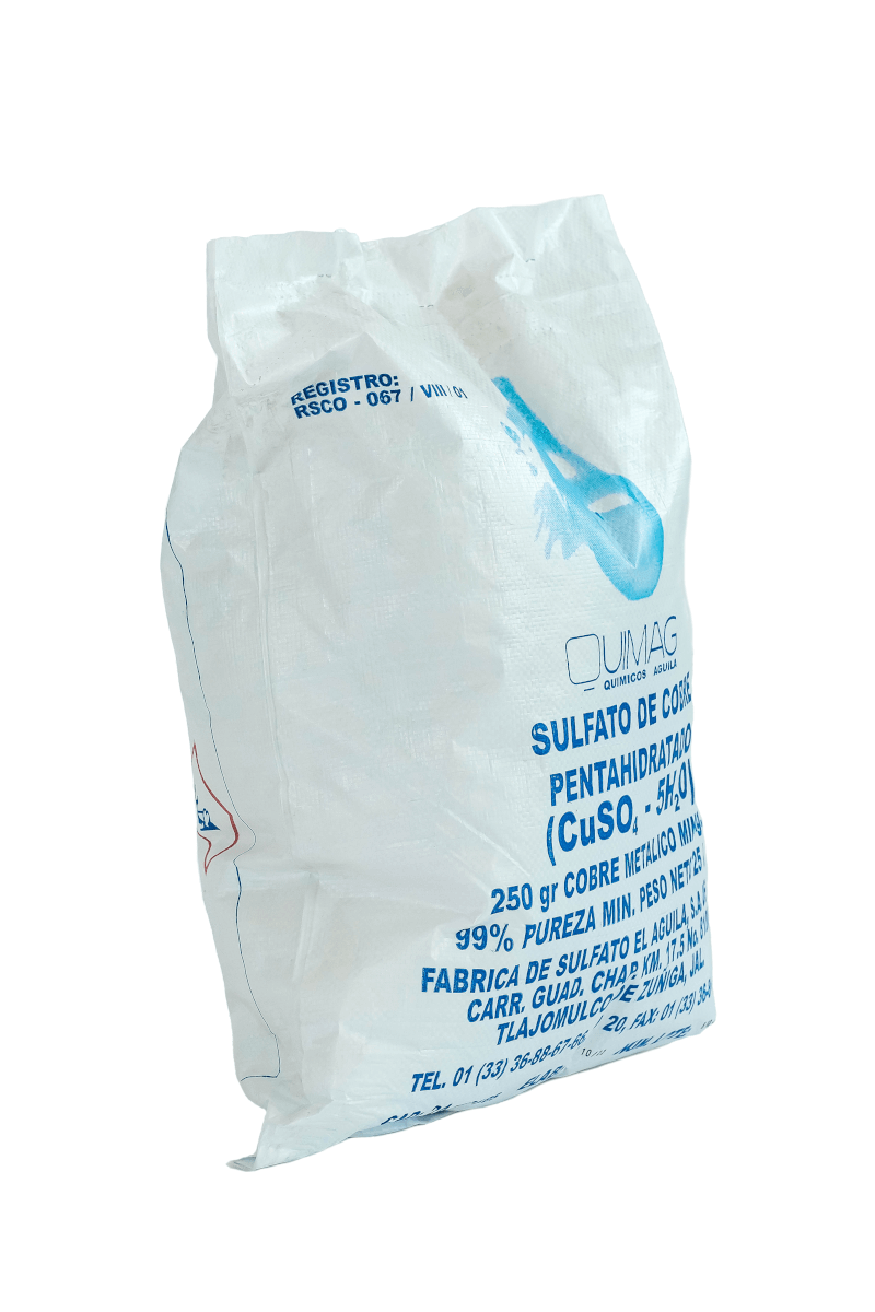 Sulfato de Cobre Pentahidratado 25.2%, Quimag