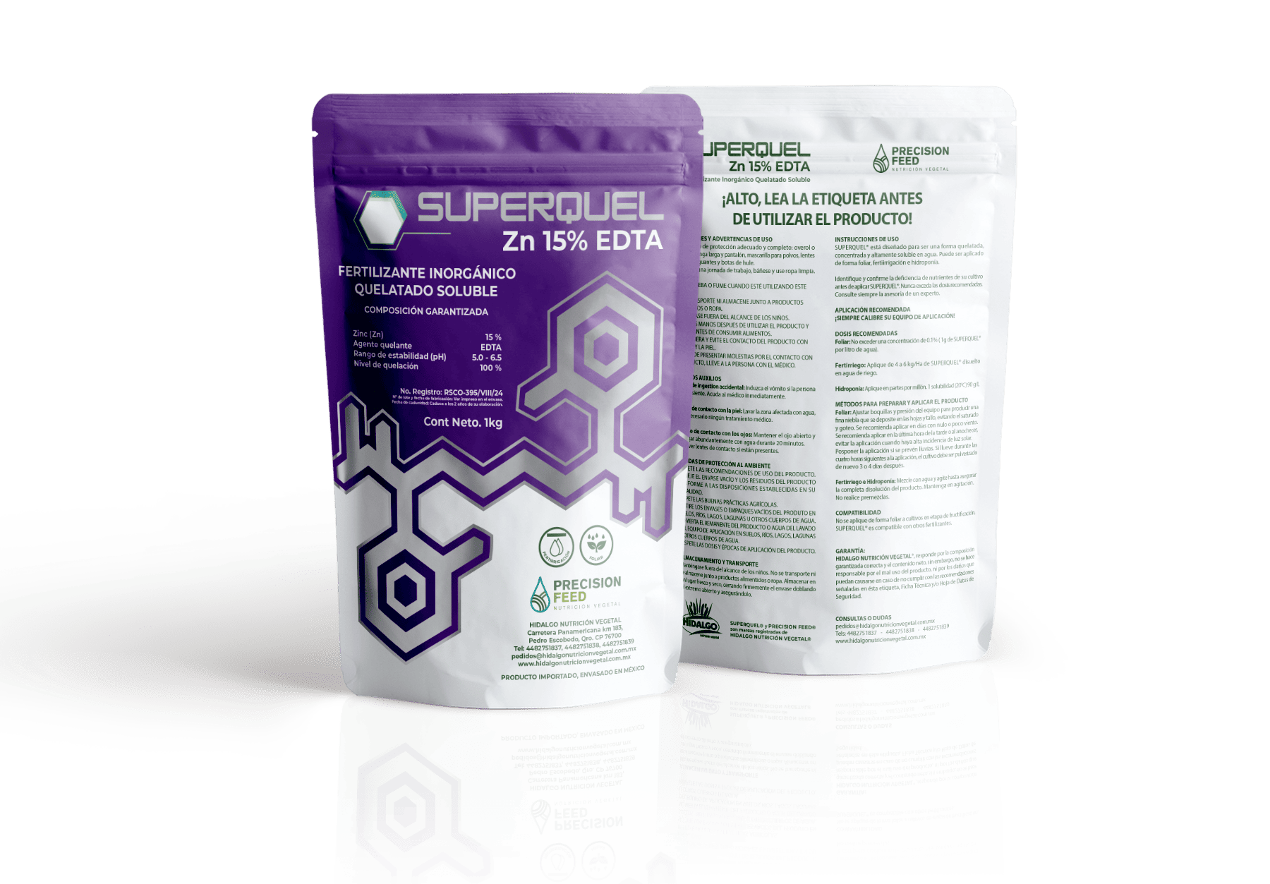Quelato Zn 15% EDTA, Superquel